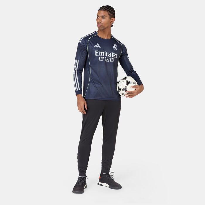 adidas Men's Real Madrid 25/26 Away Replica Football Jersey Blue adidas Men's Real Madrid 25/26 Away Replica Football Jersey Blue image number 2