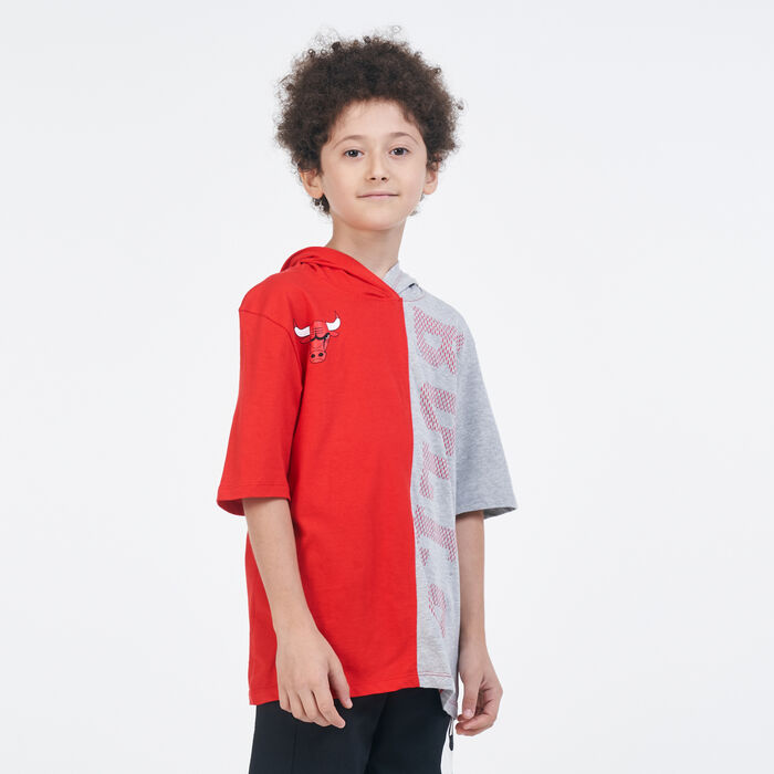 Nike Kids' NBA Los Angeles Lakers Hooded T-Shirt Red Nike Kids' NBA Los Angeles Lakers Hooded T-Shirt Red image number 0