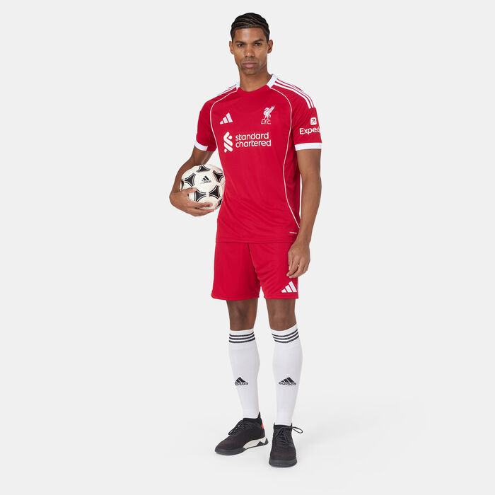 adidas Men's Liverpool 25/26 Home Replica Football Jersey Red adidas Men's Liverpool 25/26 Home Replica Football Jersey Red image number 2
