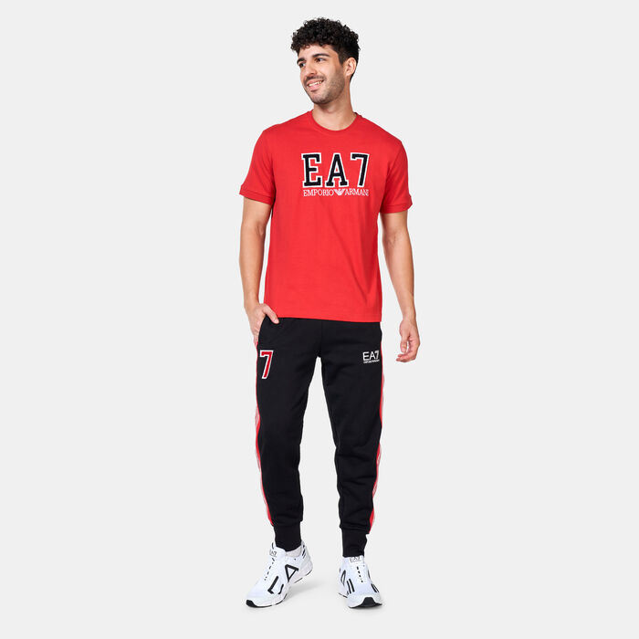 EA7 Emporio Armani Men's University Pack Side Stripe Pants Black EA7 Emporio Armani Men's University Pack Side Stripe Pants Black image number 2