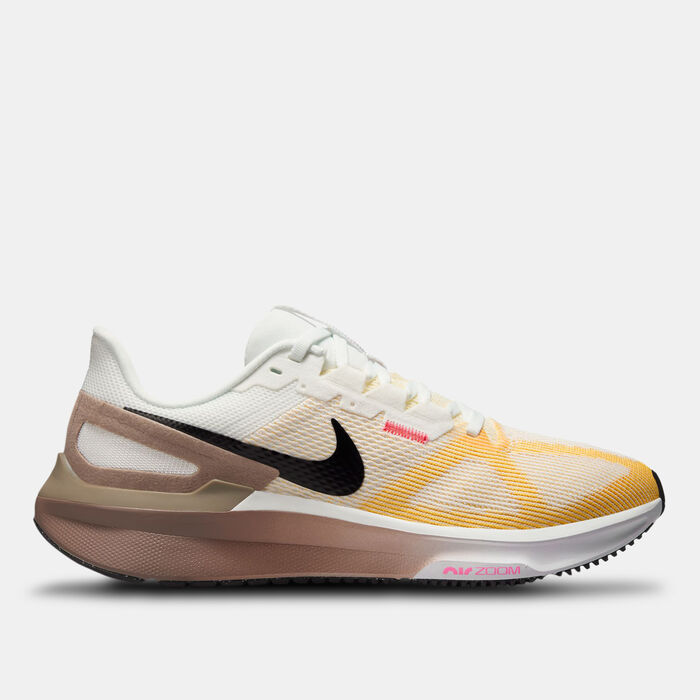 Nike Women's Air Zoom Structure 25 Shoe Brown Nike Women's Air Zoom Structure 25 Shoe Brown image number 0