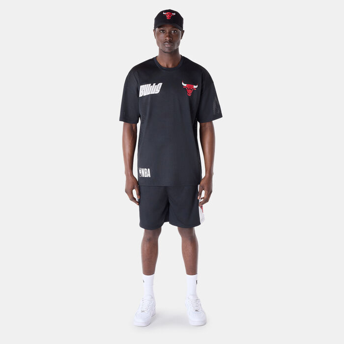 New Era Men's NBA Chicago Bulls Graphic T-Shirt Black image number 2