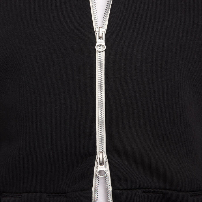 Nike Men's Standard Issue Dri-FIT Full-Zip Basketball Hoodie Black image number 3