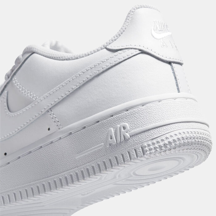 Nike Kids' Air Force 1 LE Shoes White image number 5