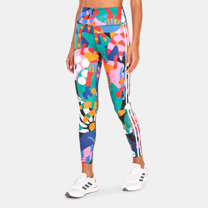 adidas Women's X Farm Rio 7/8 Leggings Multi-Color adidas Women's X Farm Rio 7/8 Leggings Multi-Color image number 0