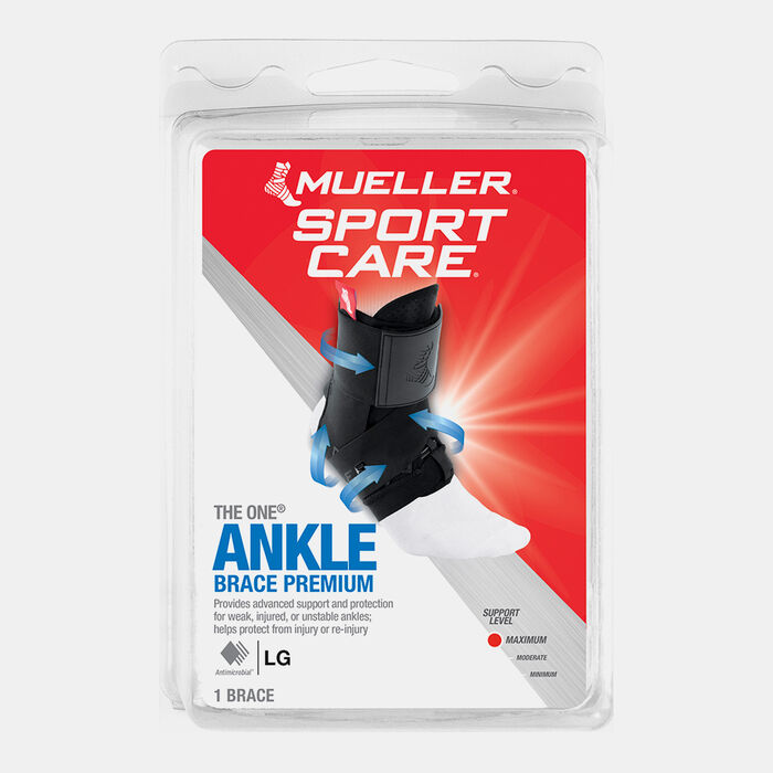 Mueller The One Ankle Brace Premium Black Mueller The One Ankle Brace Premium Black image number 1