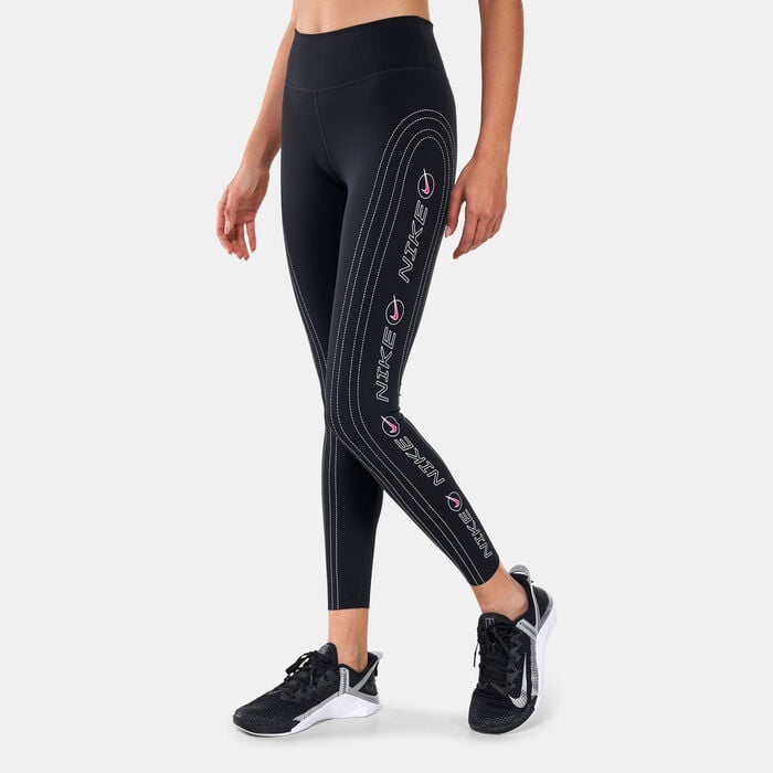 Buy Nike Women's One Luxe Dri-FIT Leggings White in KSA -SSS