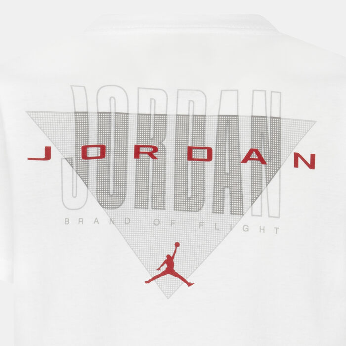 Jordan Kids' Triangle Offense T-Shirt White Jordan Kids' Triangle Offense T-Shirt White image number 2