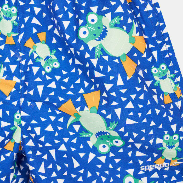 Speedo Kids' Sea Squad Swimming Shorts (Baby & Toddler) Green Speedo Kids' Sea Squad Swimming Shorts (Baby & Toddler) Green image number 2