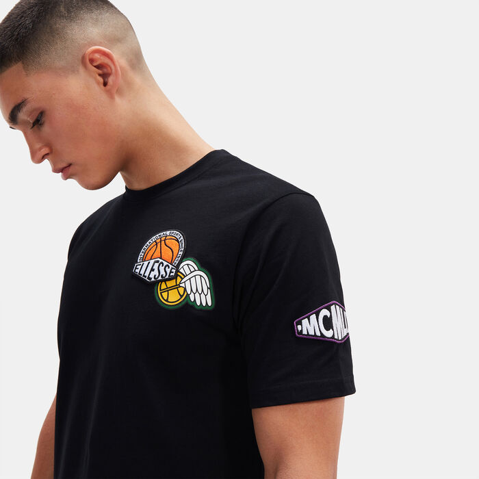 ellesse Men's Boretto T-Shirt Black ellesse Men's Boretto T-Shirt Black image number 4