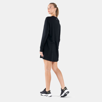 Nike Women's Long-Sleeve Dance Dress Black Nike Women's Long-Sleeve Dance Dress Black