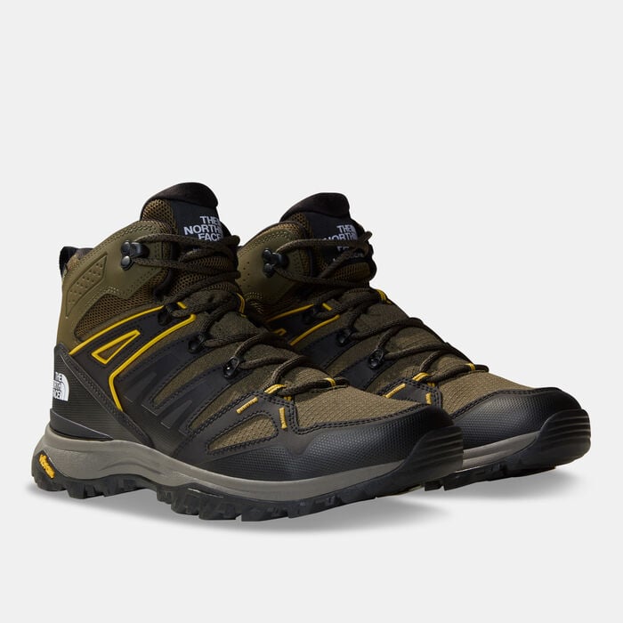The North Face Men's Hedgehog GORE-TEX Mid Hiking Shoes Green The North Face Men's Hedgehog GORE-TEX Mid Hiking Shoes Green image number 1