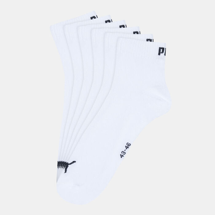 PUMA Men's Quarter Socks (3 Pack) White PUMA Men's Quarter Socks (3 Pack) White image number 0