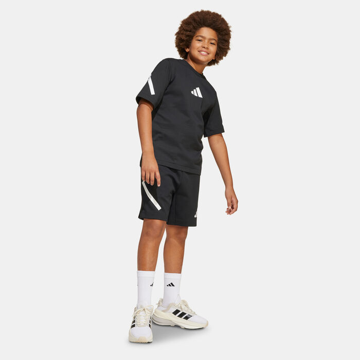 adidas Kids' Z.N.E. Shorts Black adidas Kids' Z.N.E. Shorts Black image number 2