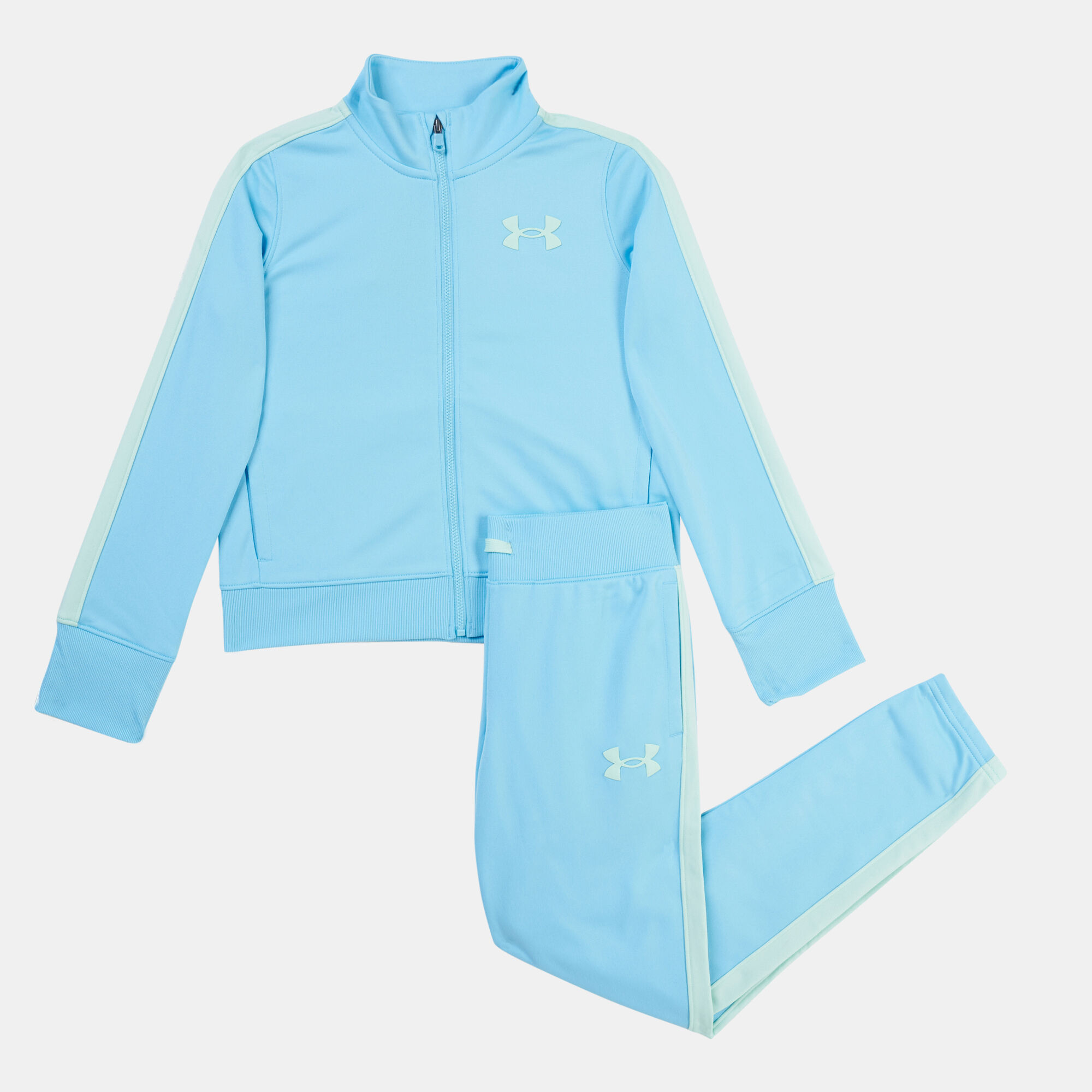 Under armour on sale tracksuit blue