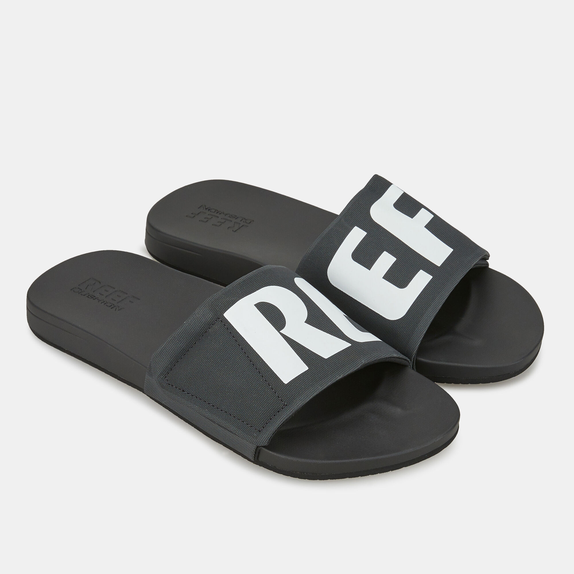 Buy Reef Men s Cushion Bounce Slides Black in KSA SSS