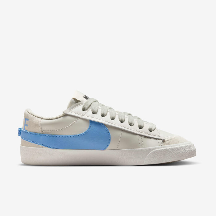 Nike Women's Blazer Low '77 Jumbo Shoes Ivory Nike Women's Blazer Low '77 Jumbo Shoes Ivory image number 2
