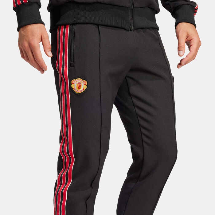 adidas Men's Manchester United Terrace Icons Track Pants Black adidas Men's Manchester United Terrace Icons Track Pants Black image number 3