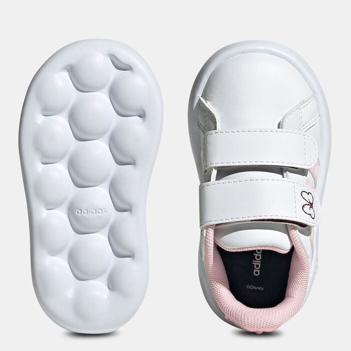 adidas Kids' Disney Minnie Mouse Grand Court Shoes White adidas Kids' Disney Minnie Mouse Grand Court Shoes White image number 4