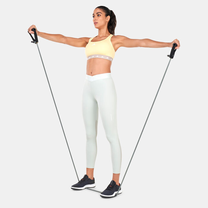 adidas Women’s Powerreact Training Techfit Bra yellow adidas Women’s Powerreact Training Techfit Bra yellow image number 2