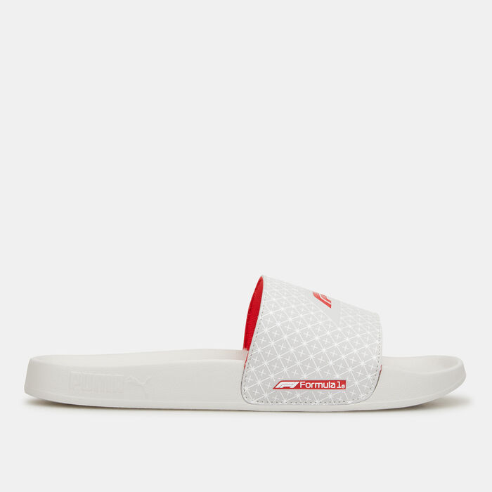 PUMA F1 Leadcat 2.0 Slides White PUMA F1 Leadcat 2.0 Slides White image number 1