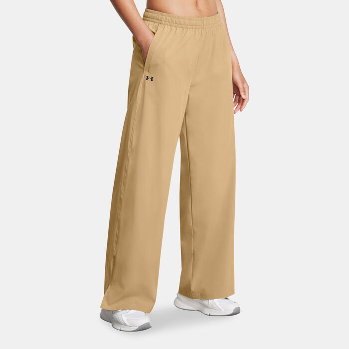 Under Armour Women's Rival Wide Leg Pants Brown image number 0