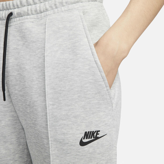 Nike Women's Sportswear Tech Fleece Mid-Rise Joggers Grey Nike Women's Sportswear Tech Fleece Mid-Rise Joggers Grey image number 3