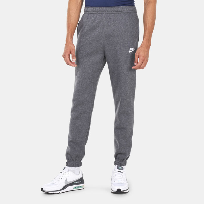 Nike Men's Sportswear Club Fleece Track Pants Grey Nike Men's Sportswear Club Fleece Track Pants Grey image number 0
