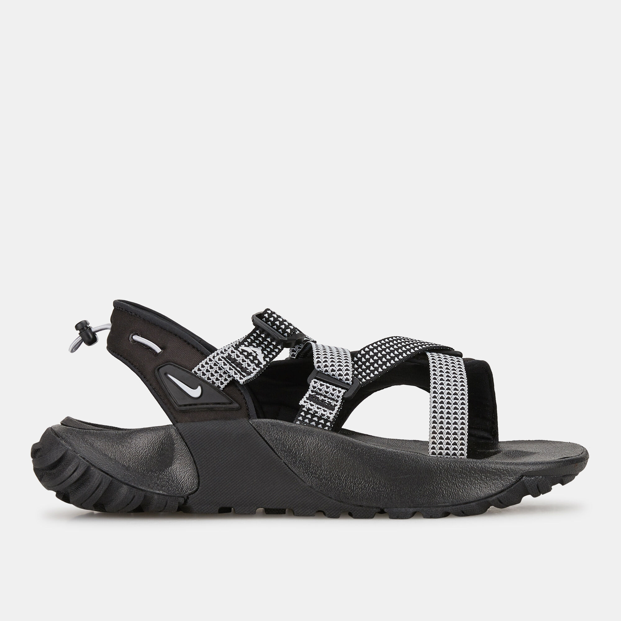 Nike sandals with heel strap hotsell