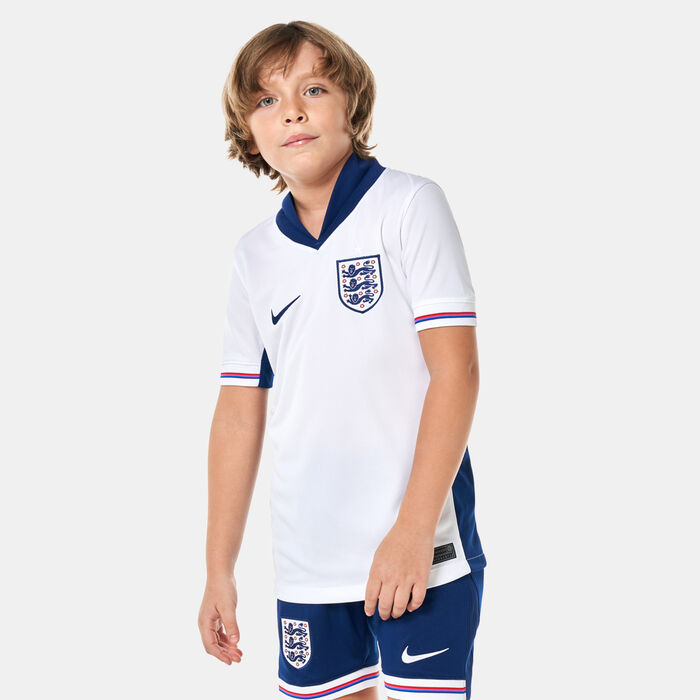 Nike Kids' England Stadium Dri-FIT Replica Home Football Jersey - 2024 White Nike Kids' England Stadium Dri-FIT Replica Home Football Jersey - 2024 White image number 0