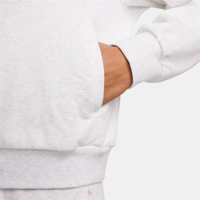 Nike Women's Sportswear Chill Terry Full-Zip Hoodie White Nike Women's Sportswear Chill Terry Full-Zip Hoodie White image number 5