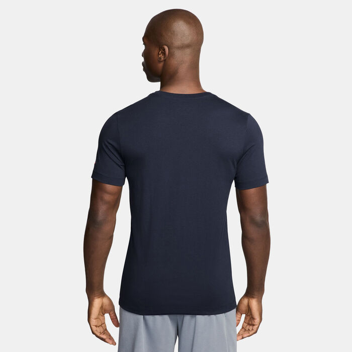Nike Men's Giannis Antetokounmpo Giannis T-Shirt Blue Nike Men's Giannis Antetokounmpo Giannis T-Shirt Blue image number 1