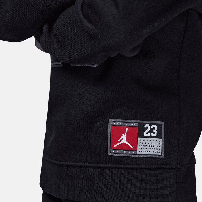 Jordan Kids' Fleece Hoodie Black image number 5