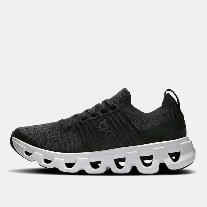 On Women's Cloudswift 4 Running Shoes Black On Women's Cloudswift 4 Running Shoes Black image number 2
