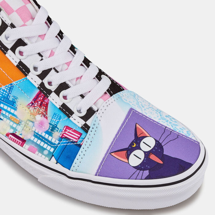 Vans Pretty Guardian Sailor Moon Patchwork Old Skool Unisex Shoe Multi-Color Vans Pretty Guardian Sailor Moon Patchwork Old Skool Unisex Shoe Multi-Color image number 4
