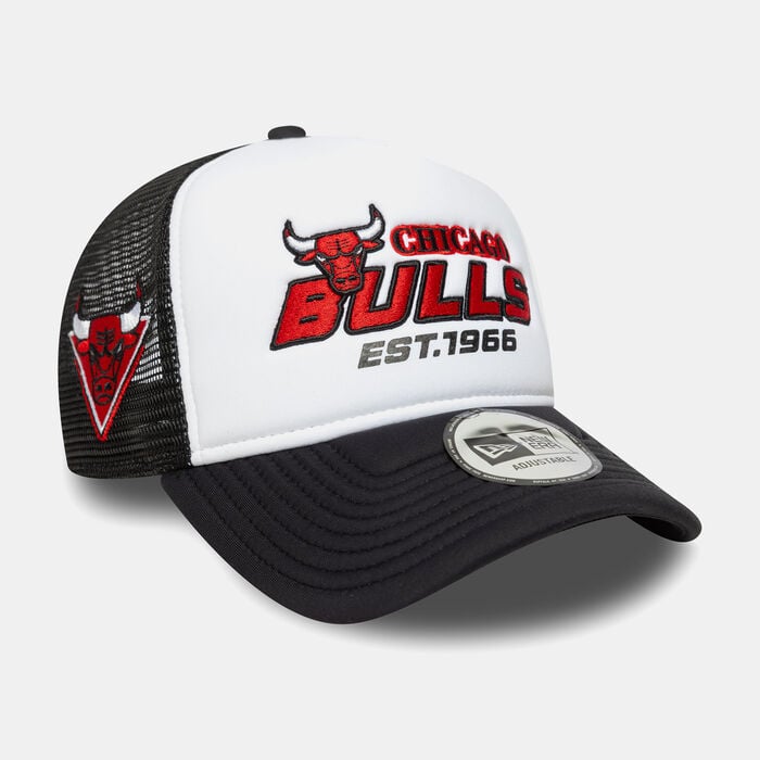 New Era Men's NBA Chicago Bulls Trucker Cap Black New Era Men's NBA Chicago Bulls Trucker Cap Black image number 2