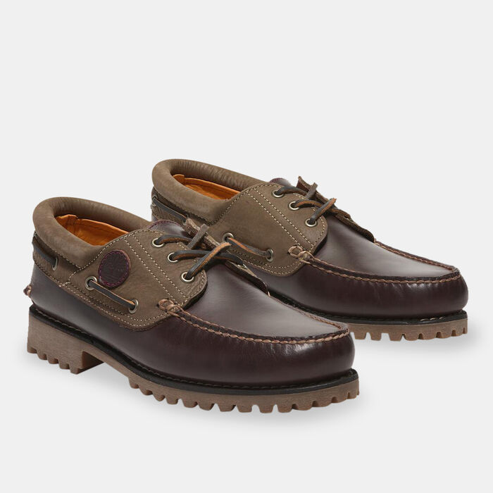 Timberland Men's Authentic Boat Shoes Pink Timberland Men's Authentic Boat Shoes Pink image number 1