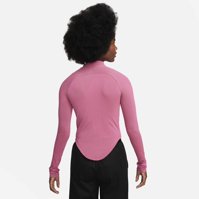 Nike Women's Running Division Dri-FIT ADV 1/2-Zip Mid Layer Pink image number 1