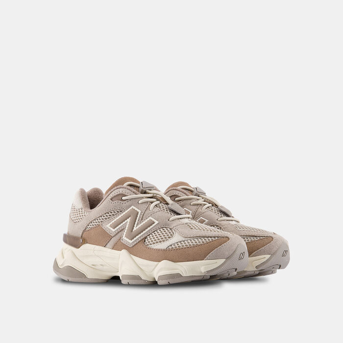 New Balance Kids' 9060 Shoes Brown New Balance Kids' 9060 Shoes Brown image number 1
