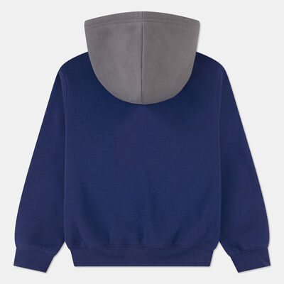 Nike Kids' Brooklyn Fleece Hoodie Blue Nike Kids' Brooklyn Fleece Hoodie Blue