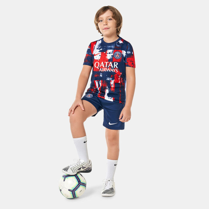 Nike Kids' Paris Saint-Germain Dri-FIT Stadium Home Football Shorts - 2024/25 (Older Kids) Blue image number 2