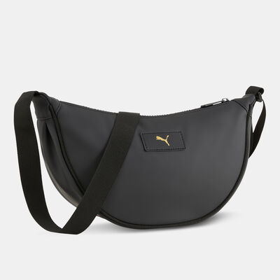 PUMA Essentials Moon Crossbody Bag Black PUMA Essentials Moon Crossbody Bag Black