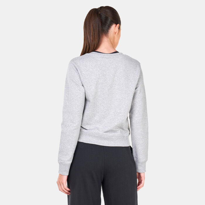 New Balance Women's Essentials Crew Sweatshirt Multi-Color New Balance Women's Essentials Crew Sweatshirt Multi-Color image number 1