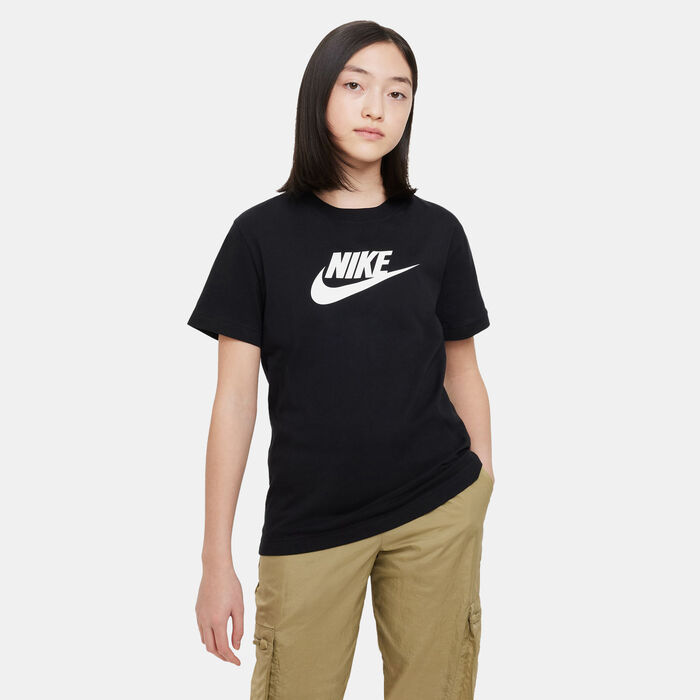 Nike Kids' Sportswear T-Shirt Black Nike Kids' Sportswear T-Shirt Black image number 0