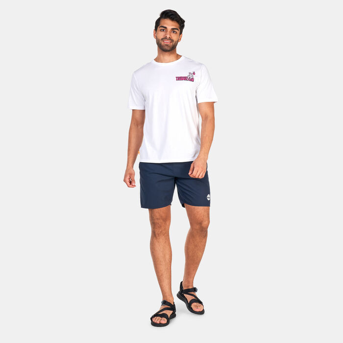 Timberland Men's High Up In The Mountain T-Shirt White Timberland Men's High Up In The Mountain T-Shirt White image number 2