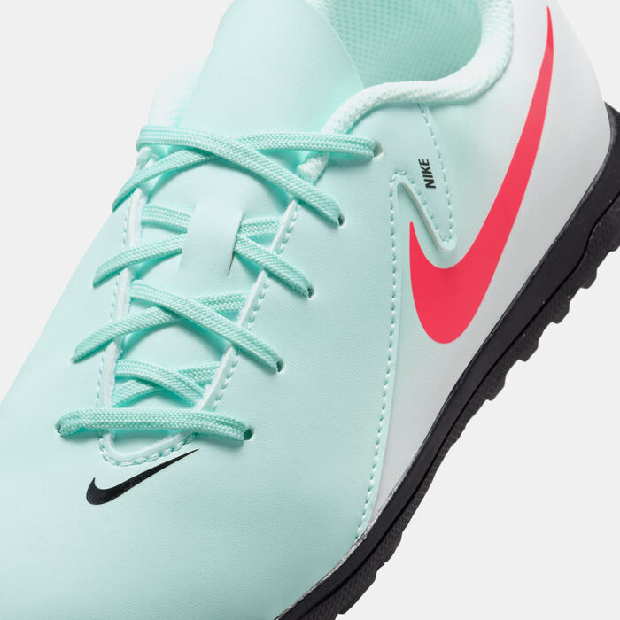 Nike Kids' Phantom GX 2 Academy Turf Ground Football Shoes (Younger Kids) Green image number 4