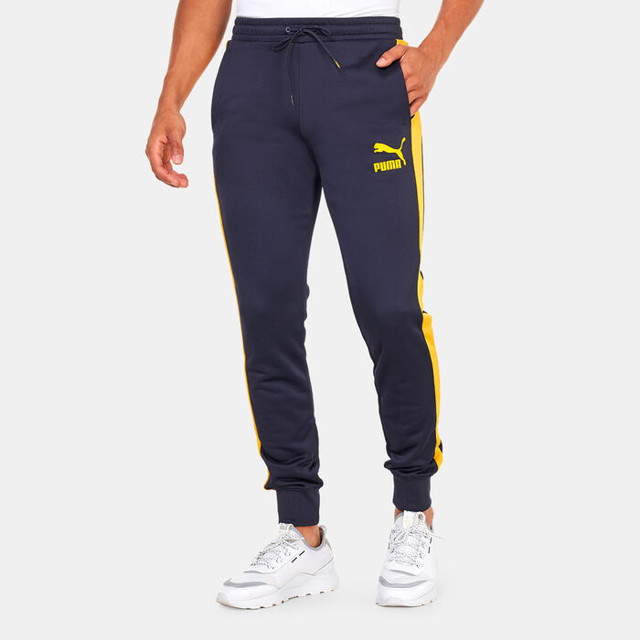 PUMA Men's Iconic T7 Trackpants Black PUMA Men's Iconic T7 Trackpants Black image number 0