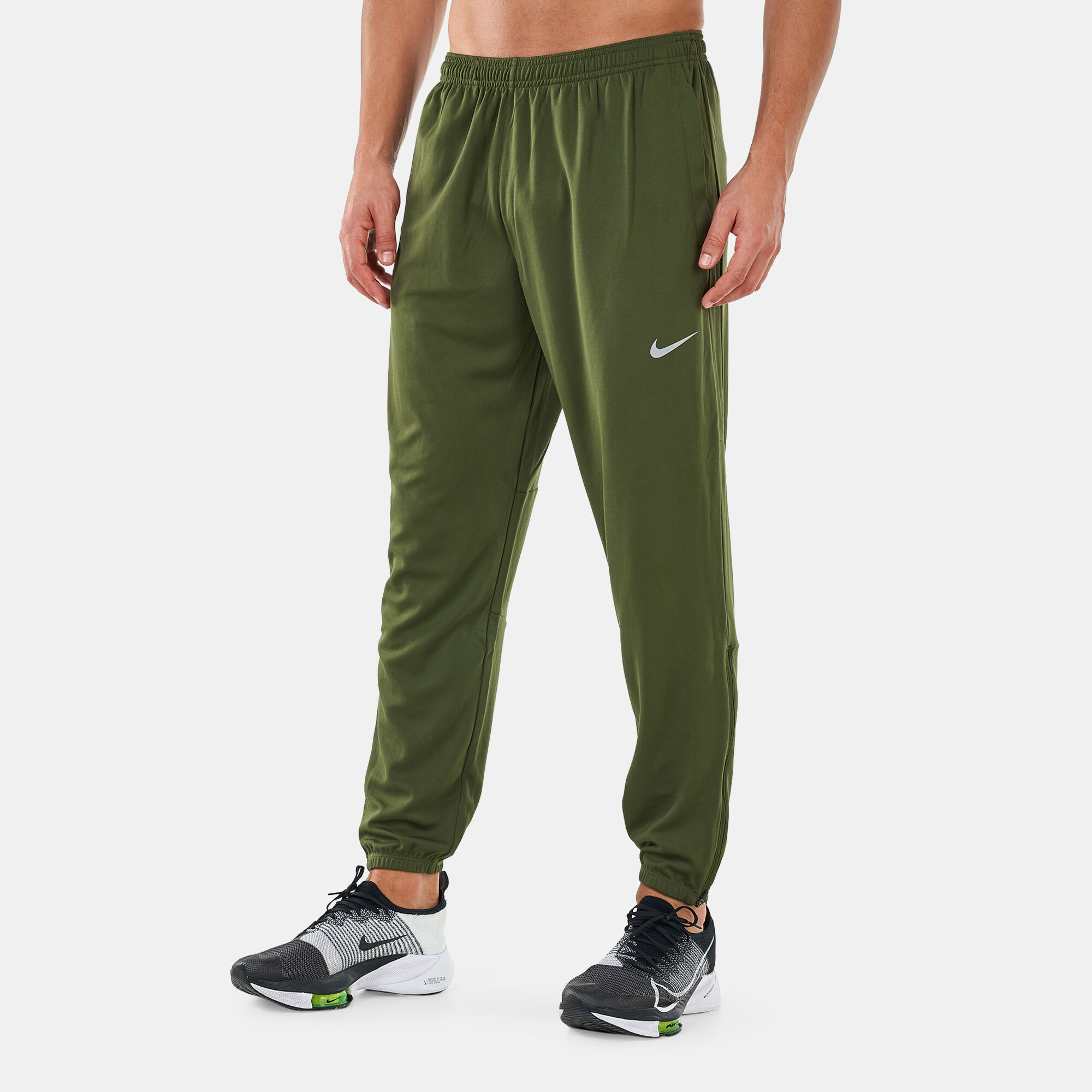 Nike essential knit running pants sales