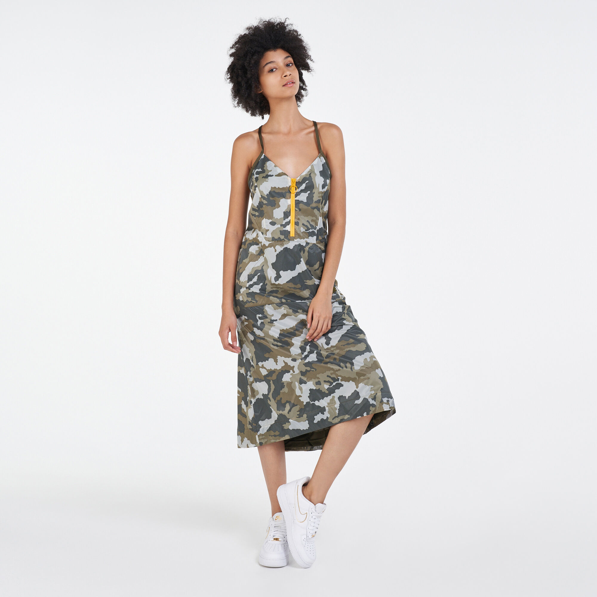 Buy Nike Women s Sportswear Camo Dress Beige in KSA SSS