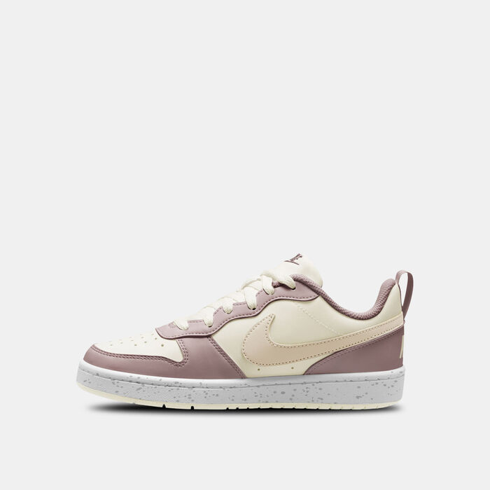Nike Kids' Court Borough Low Recraft Shoes Ivory Nike Kids' Court Borough Low Recraft Shoes Ivory image number 1